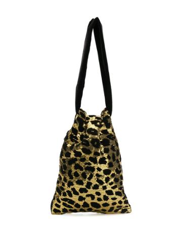 In The Mood For Love Julietta Sequin Pouch - Black