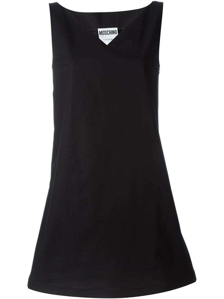 Moschino V-neck Mini Dress