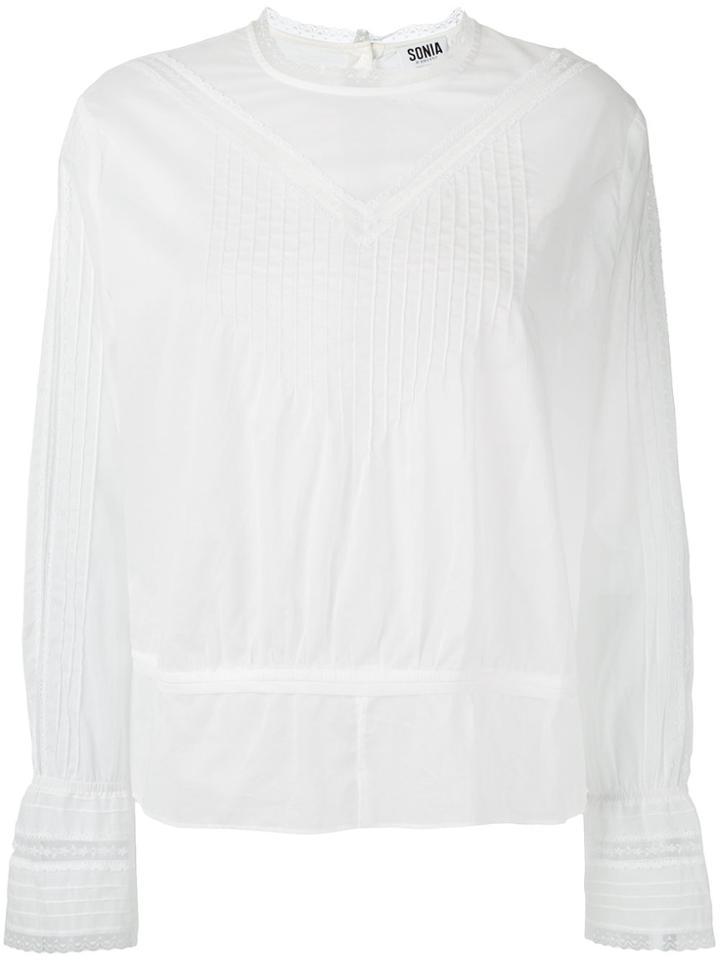 Sonia By Sonia Rykiel Round Neck Blouse - White