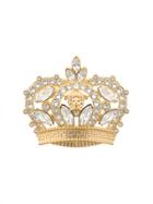 Versace Crown Brooch - Metallic