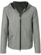 Fendi Patterned Hooded Jacket - Grey