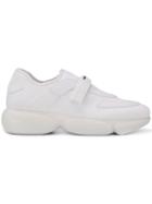 Prada Chunky Sole Jersey Sneakers - White