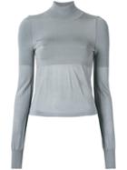 Andrea Bogosian - Knit Top - Women - Spandex/elastane/viscose/polyimide - G, Blue, Spandex/elastane/viscose/polyimide