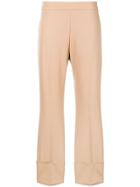 Stella Mccartney Cropped Trousers - Neutrals