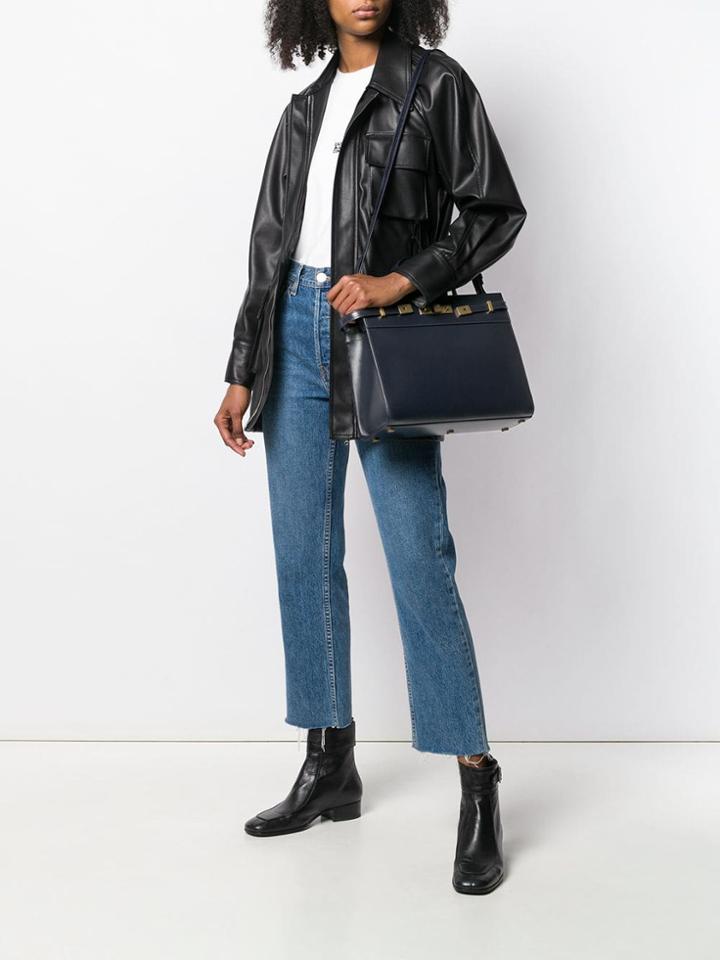 Saint Laurent Manhattan Tote Bag - Blue