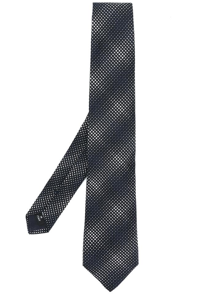 Giorgio Armani Patterned Tie - Black