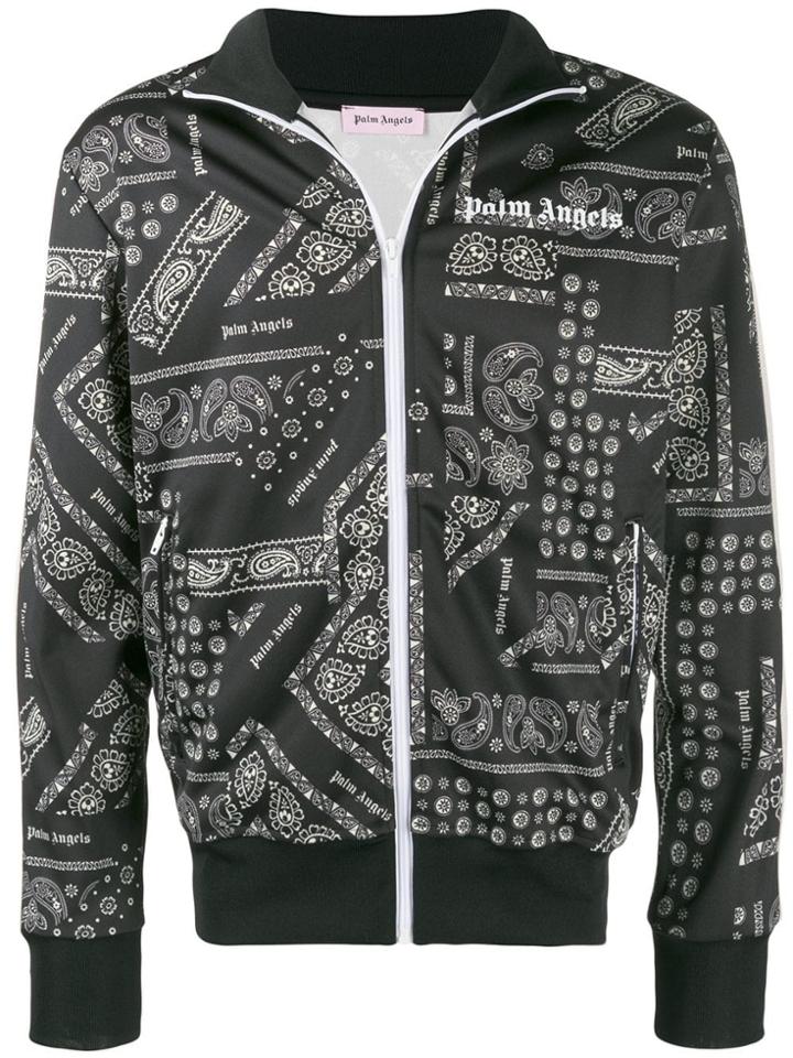 Palm Angels Bandana Track Jacket - Red