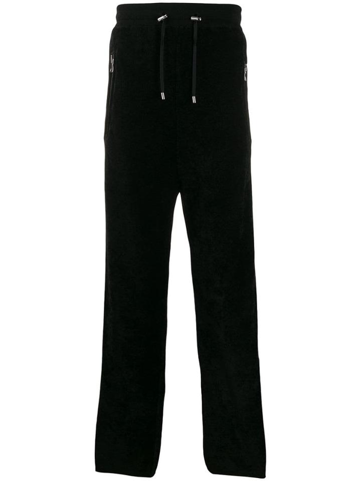 Balmain Side Panelled Track Pants - Black