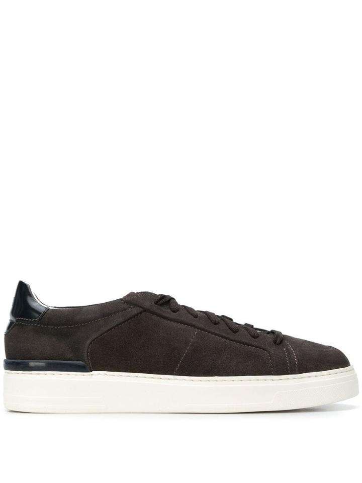 Fabi Chunky Sole Sneakers - Brown