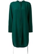 Dorothee Schumacher Collarless Shirt Dress - Green