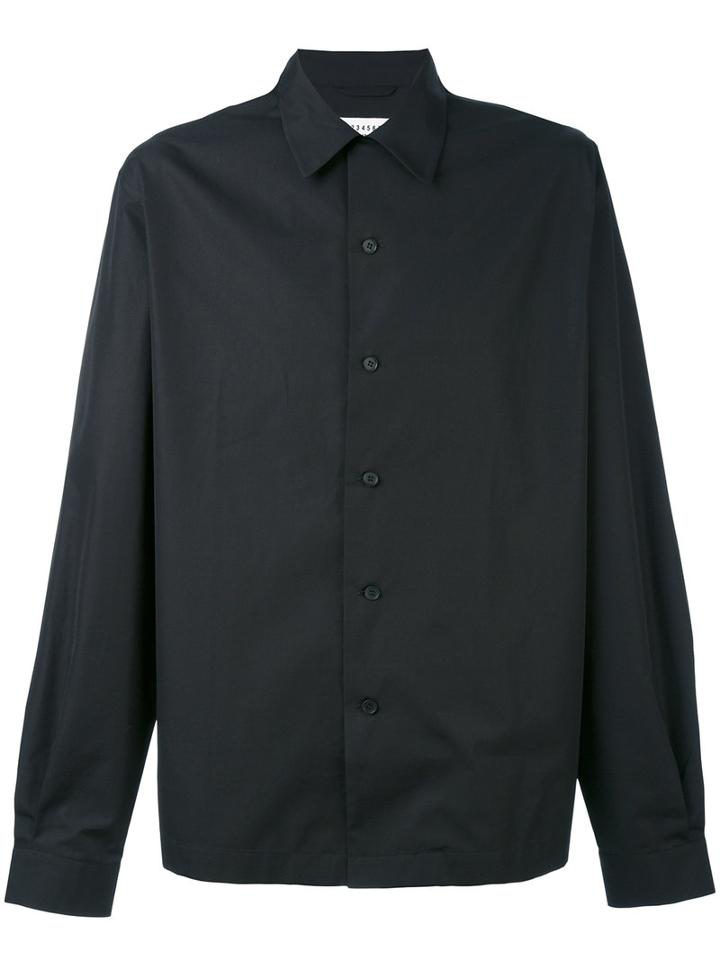Maison Margiela - Plain Shirt - Men - Cotton - 40, Blue, Cotton