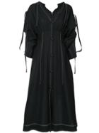 Irene Stitch Dress - Black