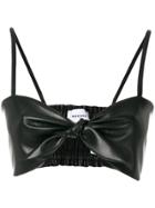 Nanushka Spaghetti Straps Top - Black