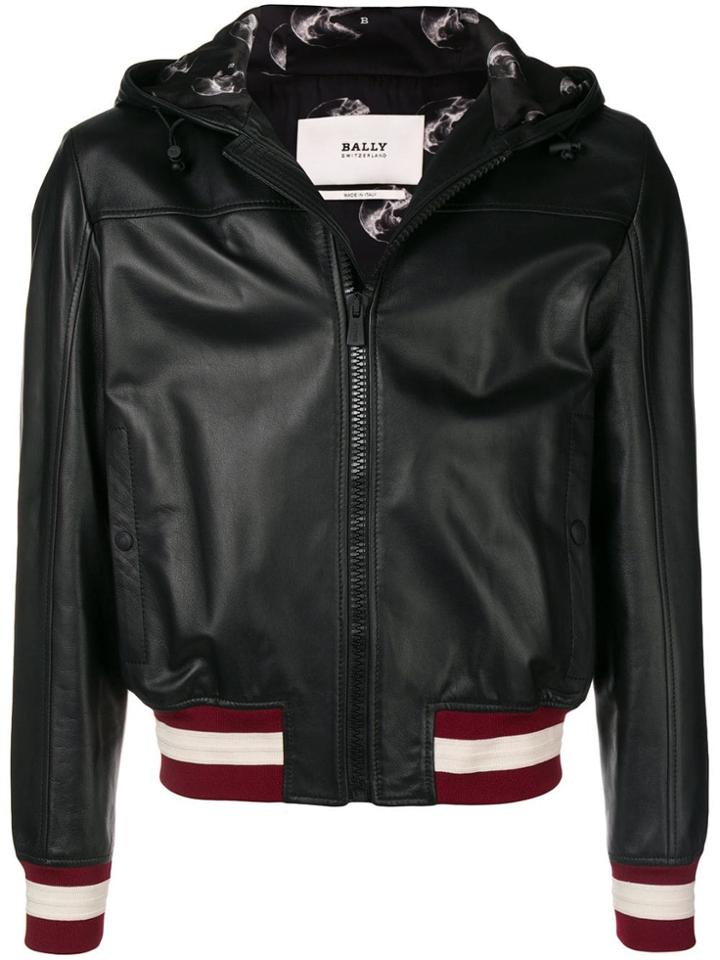 Bally Hand X-ray Hooded Jacket - Black