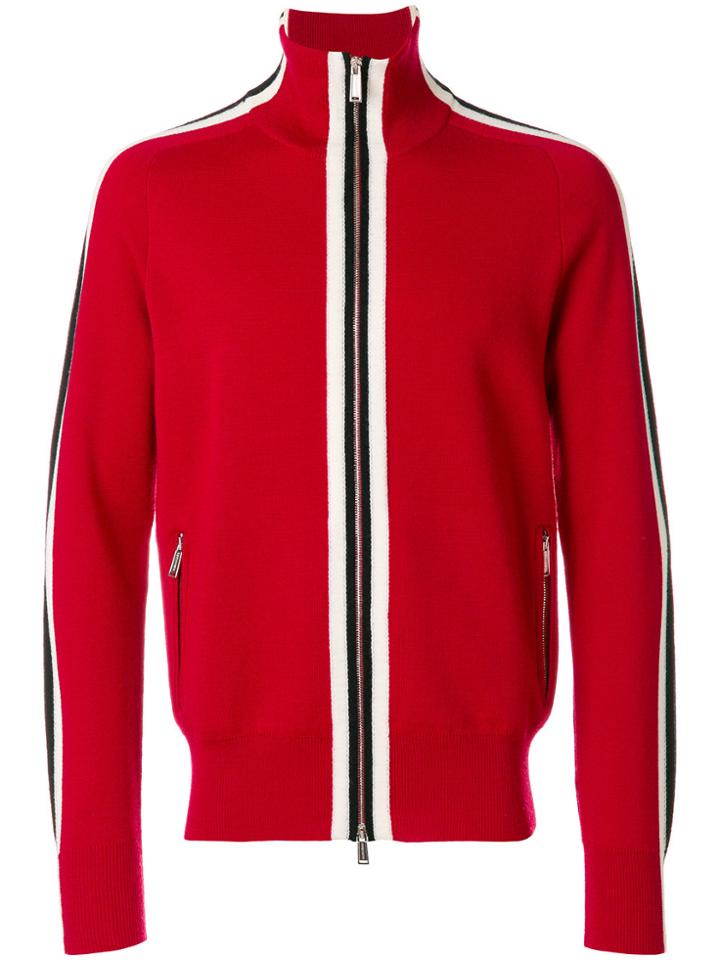 Dsquared2 Zip-up Turtleneck Jumper