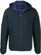 Save The Duck Hooded Down Jacket - Blue