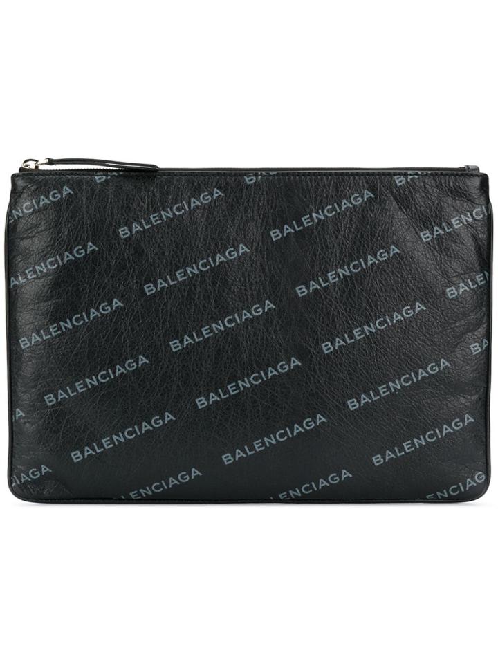 Balenciaga Supermarket Pouch - Black