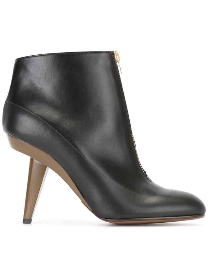 Marni Zip-up Ankle Boot - Black