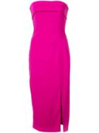 Jay Godfrey Midi Tube Dress With Slit - Pink