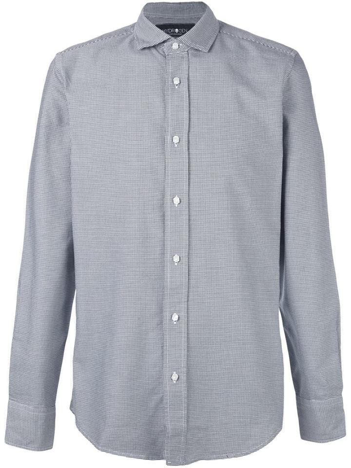 Hydrogen Checked Shirt