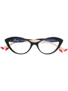 Face À Face Shoe Cat-eye Glasses - Black