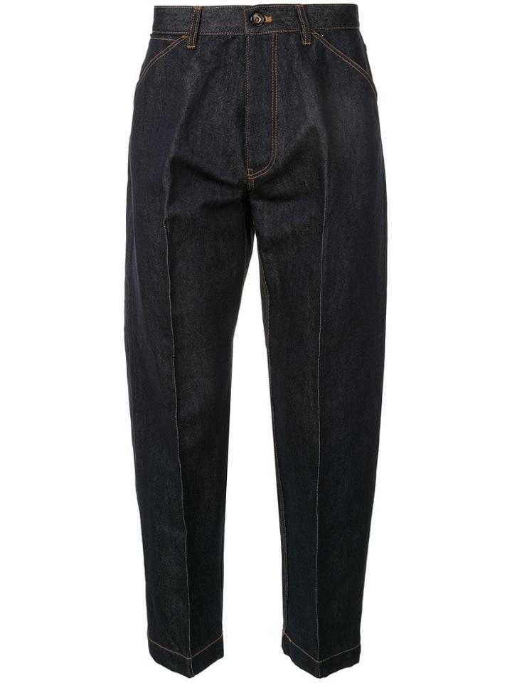Tomorrowland Paper X Denim Trousers - Blue