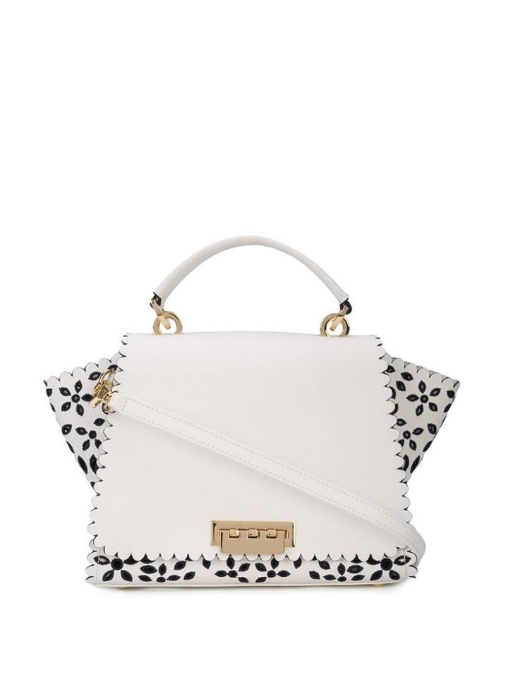 Zac Zac Posen Eartha Medium Soft Top Handle - White