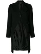 Ann Demeulemeester Single Button Jacket - Black