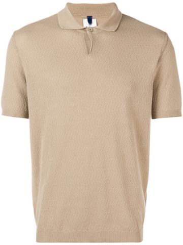 Mc Lauren Fine Knit Polo Shirt - Nude & Neutrals