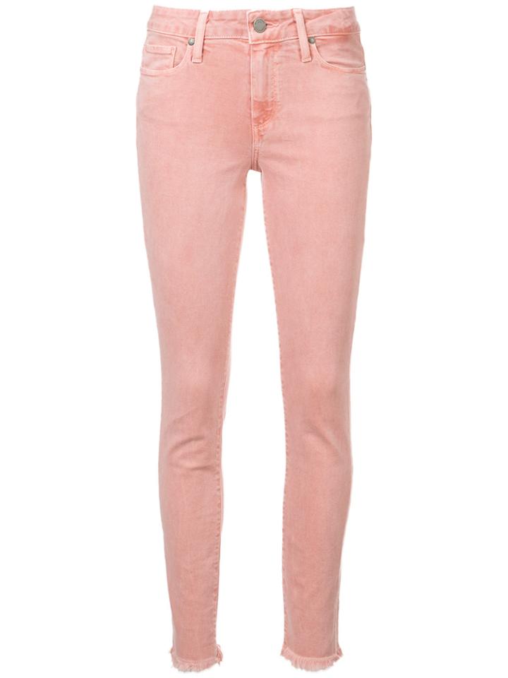 Paige Slim Fit Jeans - Pink & Purple
