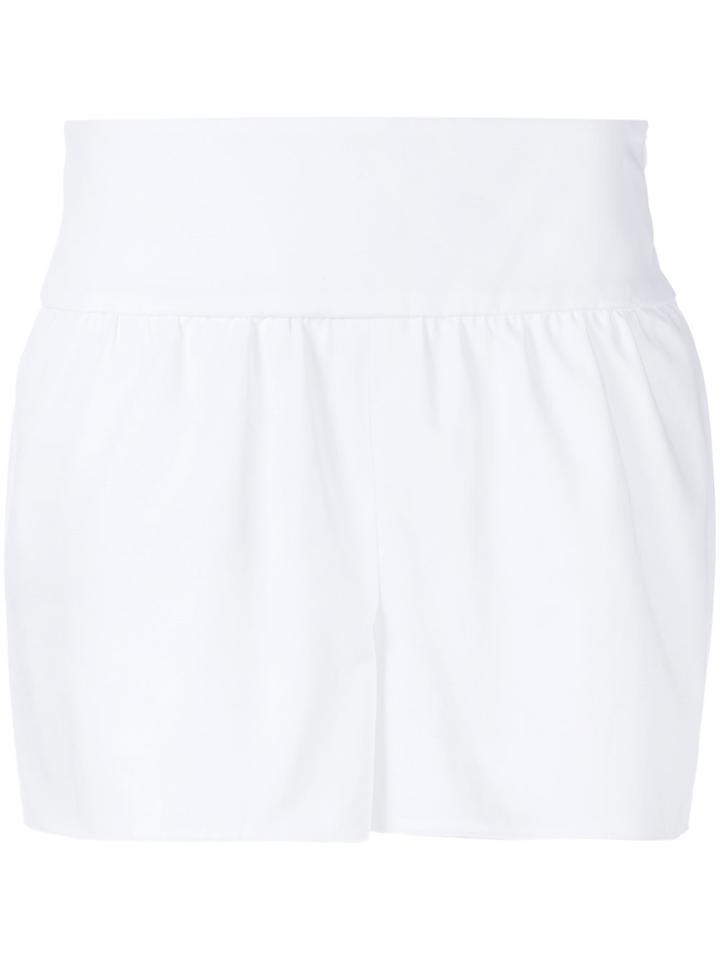 Red Valentino High-waisted Shorts - White