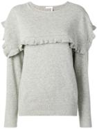See By Chloé Knitted Sweater - Grey
