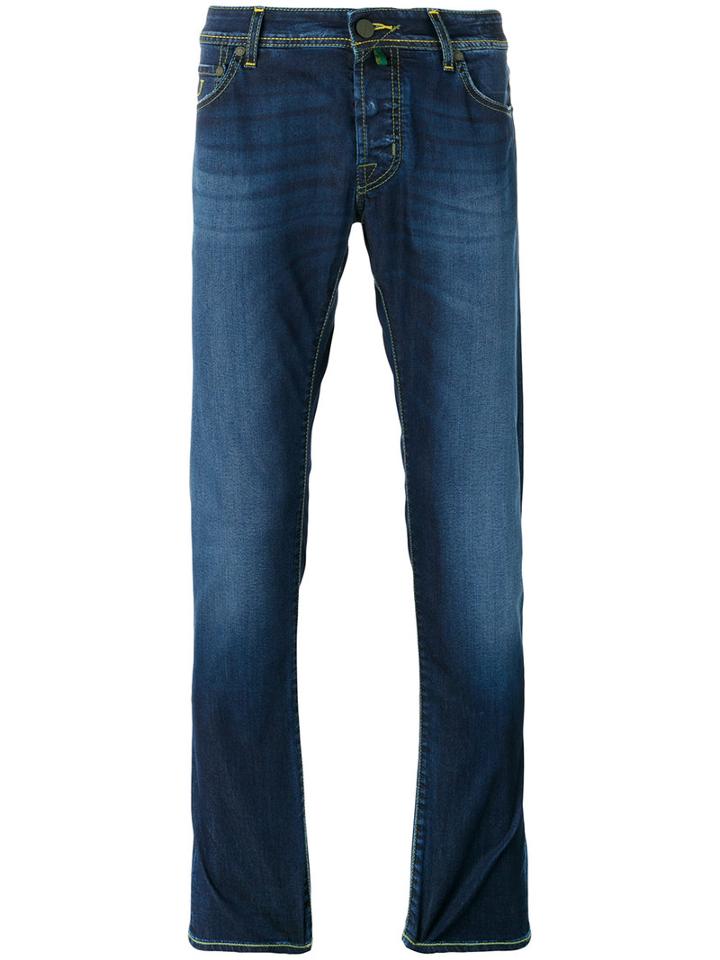 Jacob Cohen - Slim-fit Jeans - Men - Cotton/polyester/spandex/elastane - 37, Blue, Cotton/polyester/spandex/elastane