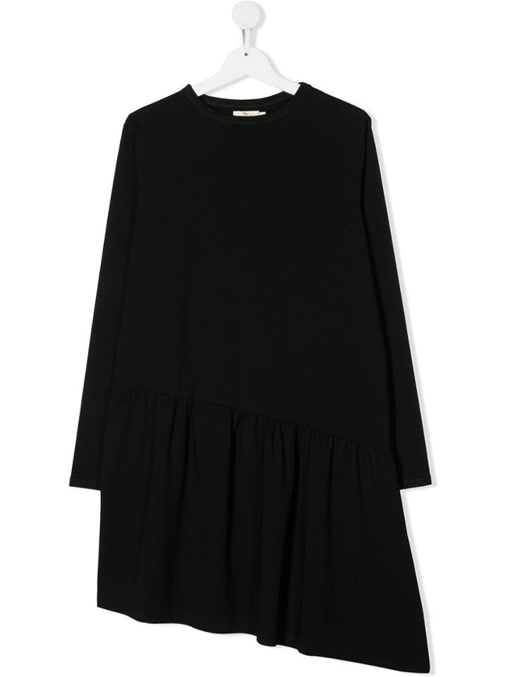 Andorine Teen Asymmetric Dress - Black
