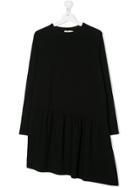 Andorine Teen Asymmetric Dress - Black