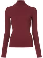 Dvf Diane Von Furstenberg Slim Fit Turtleneck Jumper - Red