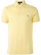 Polo Ralph Lauren Embroidered Logo Polo Shirt, Men's, Size: Xl, Yellow/orange, Cotton/spandex/elastane
