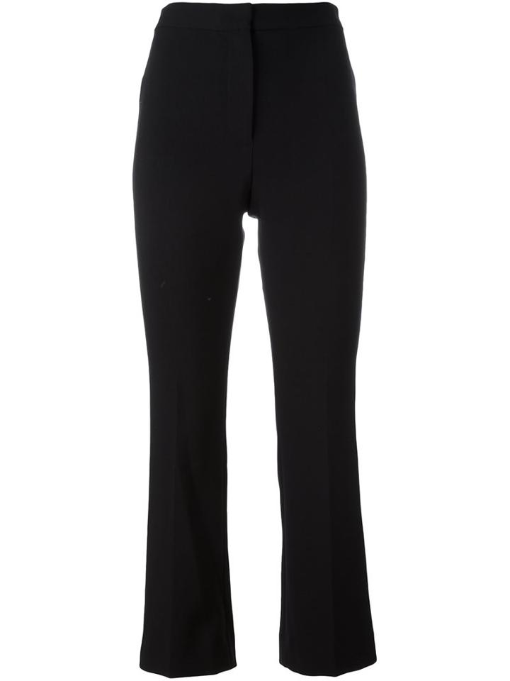 Wood Wood 'rita' Trousers, Women's, Size: 38, Black, Polyester/viscose/spandex/elastane