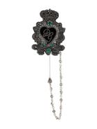 Dolce & Gabbana Crown Pin - Black