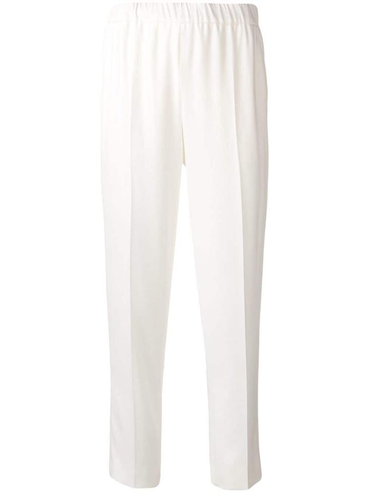 Escada Crepe Trousers - White