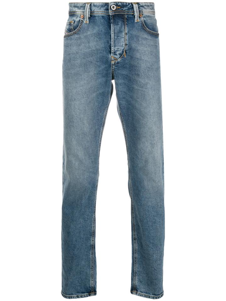 Diesel Regular Straight-leg Jeans - Blue