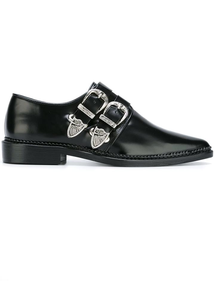Toga Buckled Pointed Toe Shoes