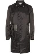 1017 Alyx 9sm Lab Coat Style Cotton-silk Blend Trench - Black
