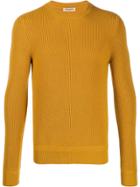 Al Duca D'aosta 1902 Ribbed Crew Neck Jumper - Orange