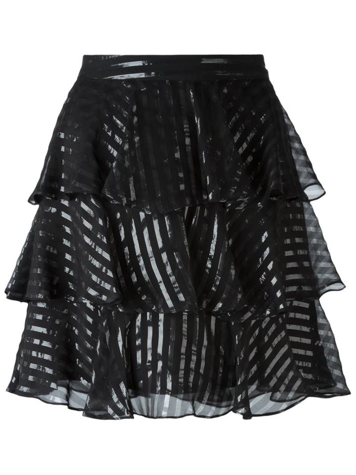 Pierre Balmain Ruffled Mini Skirt