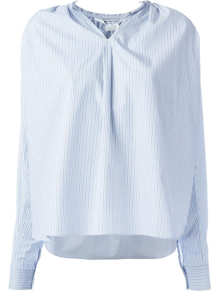 Comme Des Garçons Comme Des Garçons Striped Oversized Shirt
