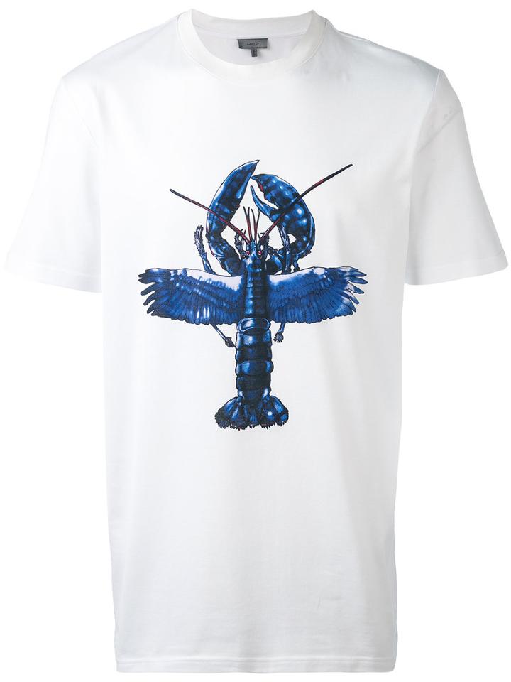 Lanvin - Printed T-shirt - Men - Cotton - Xs, White, Cotton