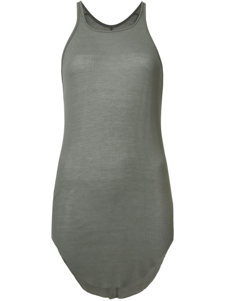 Rick Owens Long-length Vest Top - Green