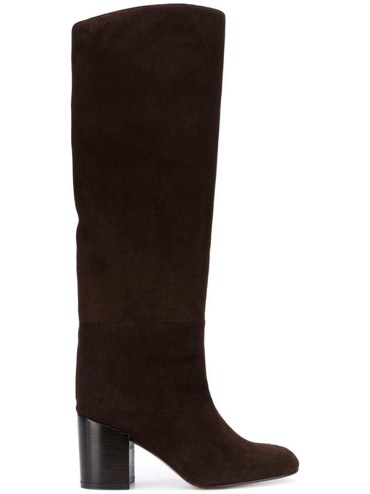 Stuart Weitzman Tubo Knee High Boots - Brown