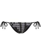 Cecilia Prado Knit Bikini Bottom - Black